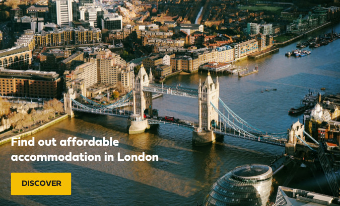 affordable accommodation in London, UK