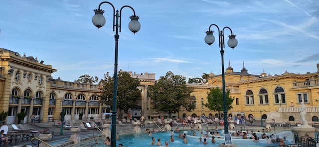 spa in Budapest, Hungary