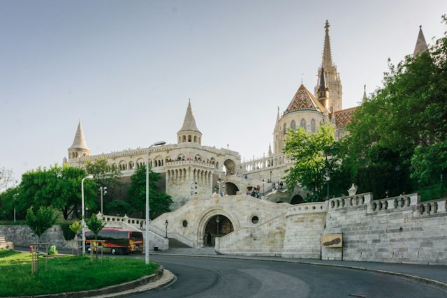 Fisherman's Bastion, Budapest, Hungary, sightseeing