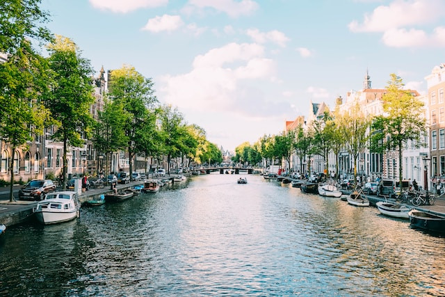 Amsterdam, Netherlands, Holland for digital nomads