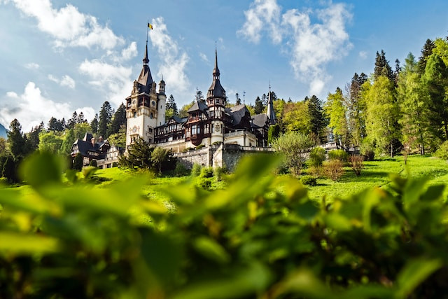 digital nomads visa in Romania, Peles castle